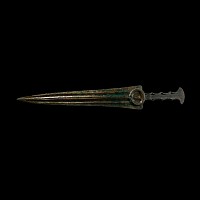 Luristan Sword with Decorated Hilt