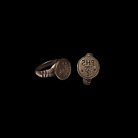 Medieval Silver Merchant's Ring