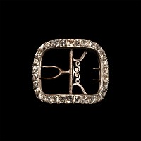 Georgian Period Silver Shoe Buckle