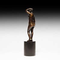 Renaissance Bronze Female Figure