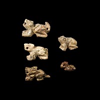 Prehispanic Animal Statue Group