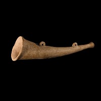 Medieval Terracotta Pilgrim's Horn