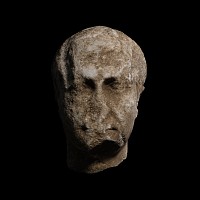 Roman Marble Head of a Man