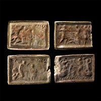 Post Medieval Biblical Ceramic Tile Group