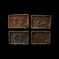 Post Medieval Biblical Ceramic Tile Group