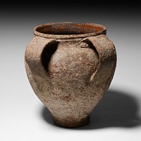 Post Medieval Two-Handled Ceramic Vessel