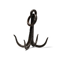Medieval Iron Grappling Hook
