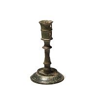 Medieval Bronze Candlestick