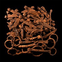 Medieval Iron Horse Bit Group