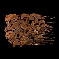 Medieval Iron Scythe Group