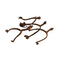 Medieval Iron Rowel Spur Collection