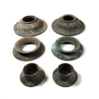 Roman Bronze Chariot Wheel Hub Group
