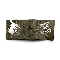 Large Roman Bronze Military Mount
