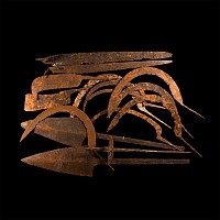 Medieval Iron Blade and Other Item Group
