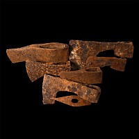 Medieval Iron Axehead Group
