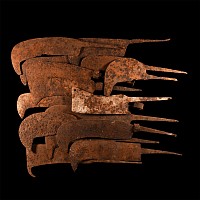Medieval Iron Cleaver Group