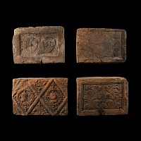 Elizabethan Period Ceramic Fire Brick Group