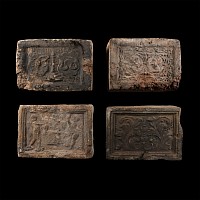 Elizabethan Period Ceramic Fire Brick Group