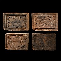 Elizabethan Period Ceramic Fire Brick Group
