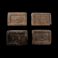 Elizabethan Period Ceramic Fire Brick Group