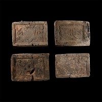 Elizabethan Period Ceramic Fire Brick Group