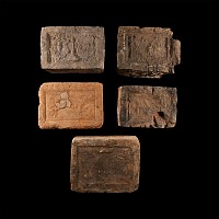 Elizabethan Period Ceramic Fire Brick Group