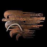 Medieval Iron Knife Blade Group