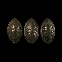 Viking Age Bronze Tortoise-Type Brooch Group
