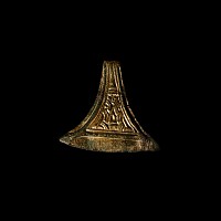 Anglo-Saxon Gilt Bronze Horse Harness Mount