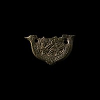 Viking Age Bronze Jellinge Sword Scabbard Chape