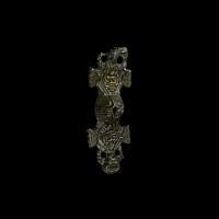 Viking Age Bronze Equal-Arm Brooch