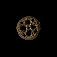 Viking Age Tinned Bronze Openwork Disc Brooch