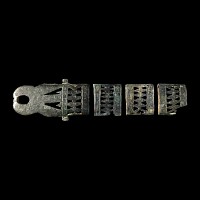 Iron Age Bronze Scabbard Fitting Set