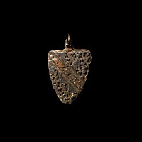 Medieval Bronze 'de Bohun Family' Knight's Heraldic Horse Harness Pendant