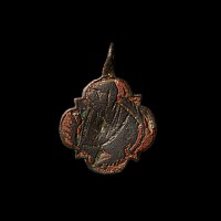 Medieval Double-Sided Bronze Knight's Heraldic Horse Harness Pendant