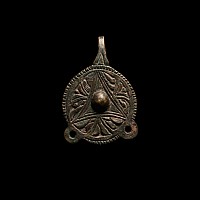 Anglo-Saxon Bronze Clothes Fastener