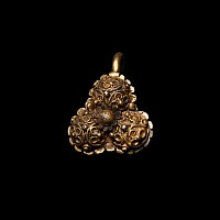 Tudor Period Silver-Gilt Dress Fastener