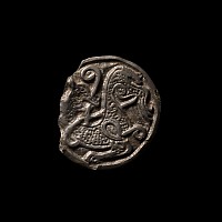 Viking Silver Mammen Style Dragon Pendant