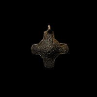 Viking Silver Cross Pendant