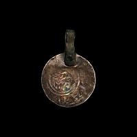 Viking Plundered Silver Coin Pendant