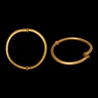 Greek Gold Clad Bracelet