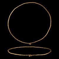 Viking Age Twisted Gold Torc