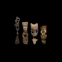 Viking Bronze Zoomorphic Strap End Collection