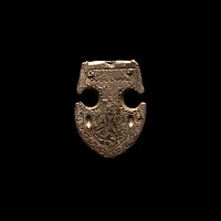 Roman Silver-Gilt Strap End
