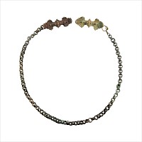 Viking Age Bronze Chained Equal-Arm Brooch Set