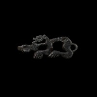 Viking Age Bronze Openwork Beast Mount