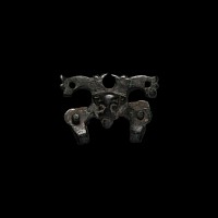 Viking Age Bronze Facing Mask Strap Fitting