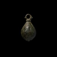 Viking Age Bronze Teardrop Pendant Weight