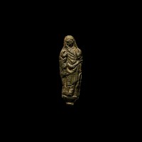 Tudor Period Bronze Figural Mount