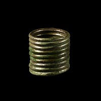 Viking Coiled Bronze Ring